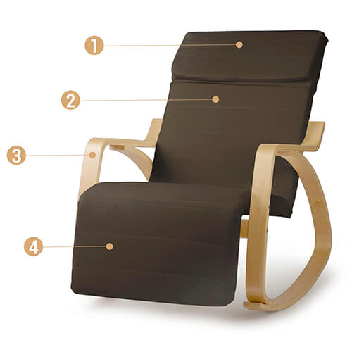 Fotoliu balansuar Suzi maro